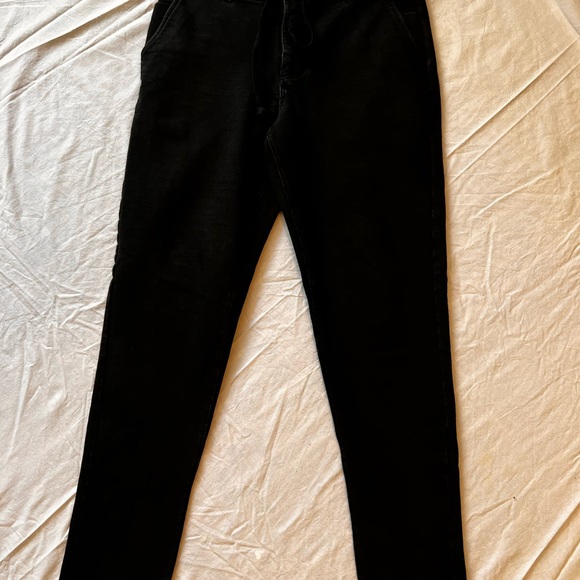 Kinetix Charcoal Slim Fit Trousers - Picture 2 of 5